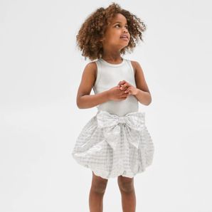 Metallic Bow Skirt product image