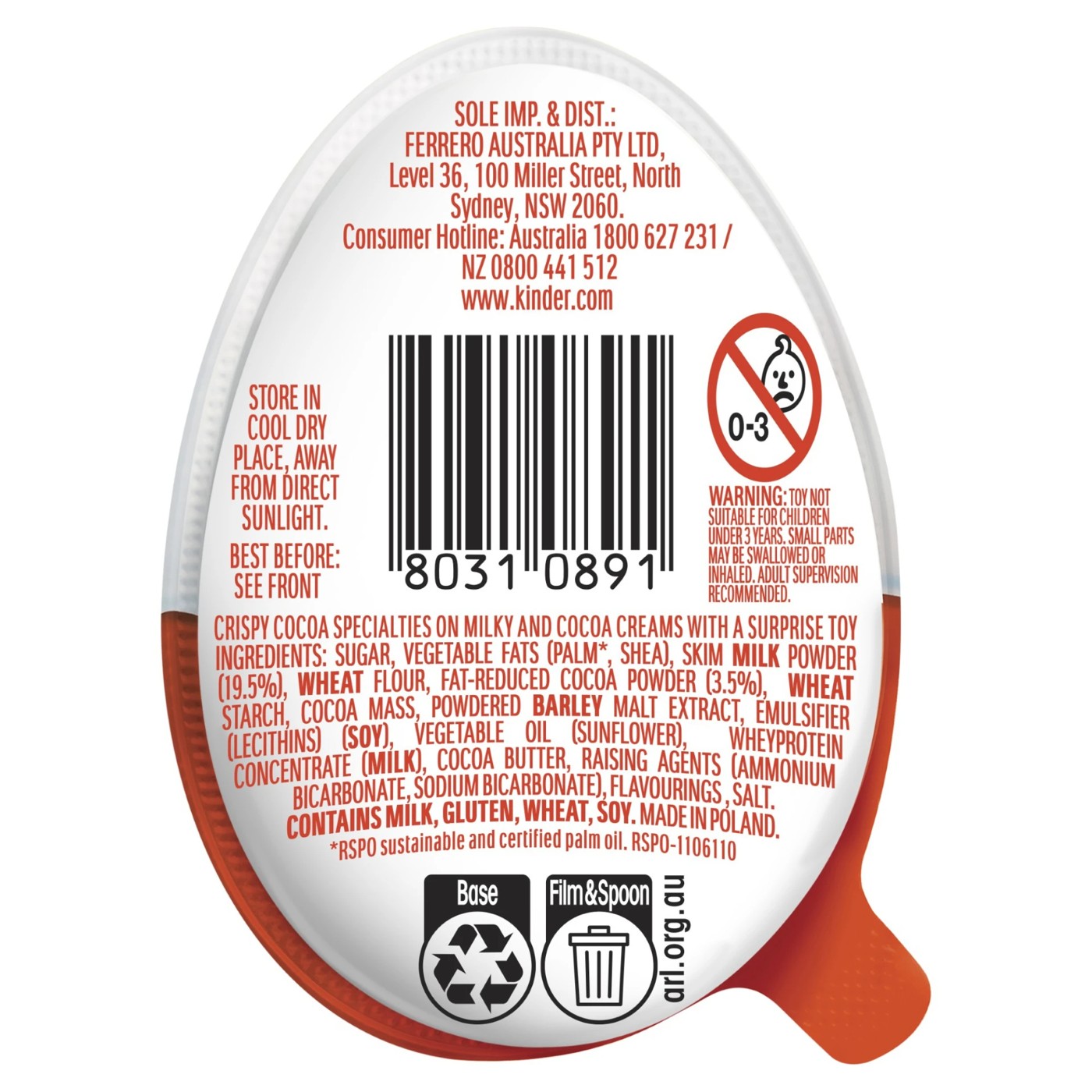 Kinder Joy Funko Licensed Egg 20g 4 of 5
