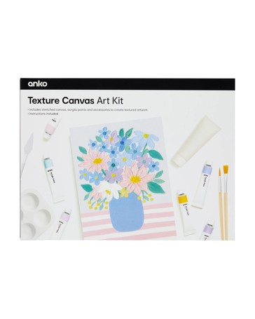 Texture Canvas Art Kit