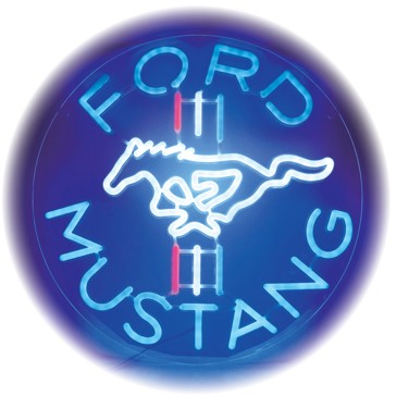 Ford Mustang Neon Light