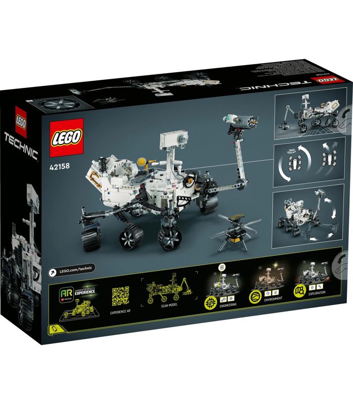 Lego Technic Nasa Mars Rover Perseverance Advanced Building Kit 42158 :  Target