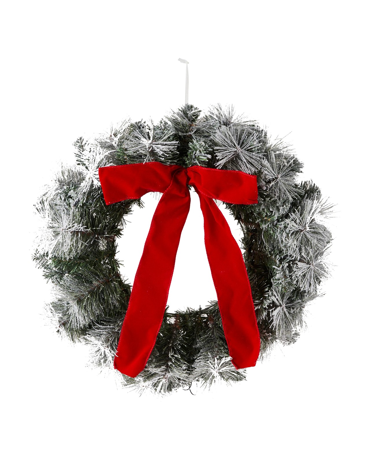 Anko Light Up Flocked Wreath 2 of 6