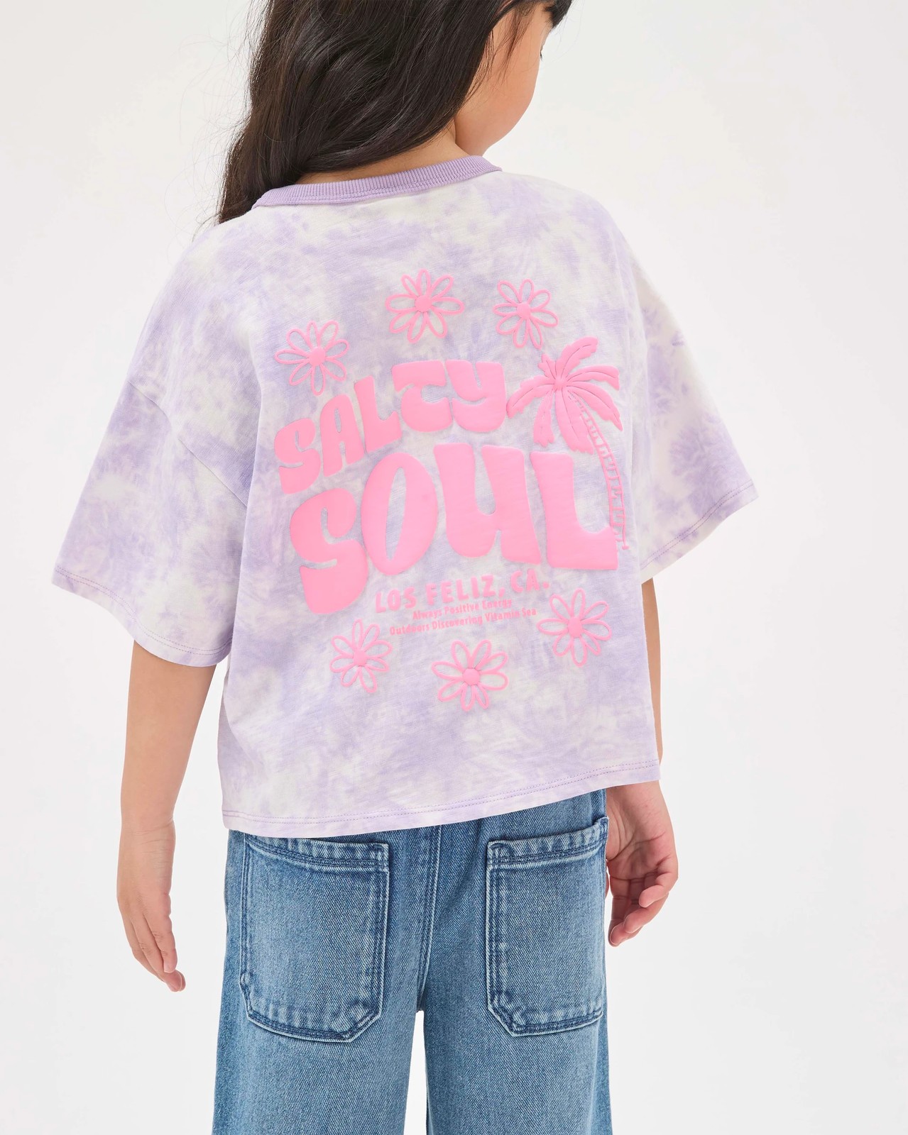 Australian Cotton Oversized T-Shirt - Soul Purple 3 of 5