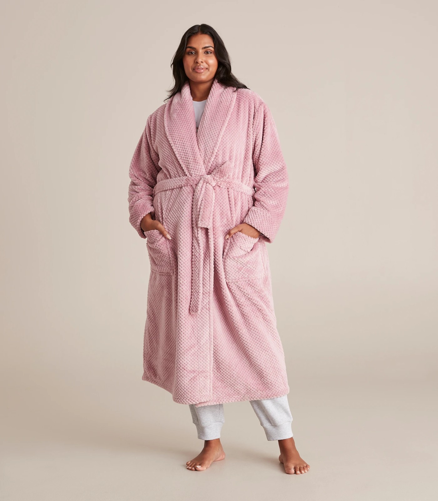 Curve Super Soft Sleep Dressing Gown Target Australia