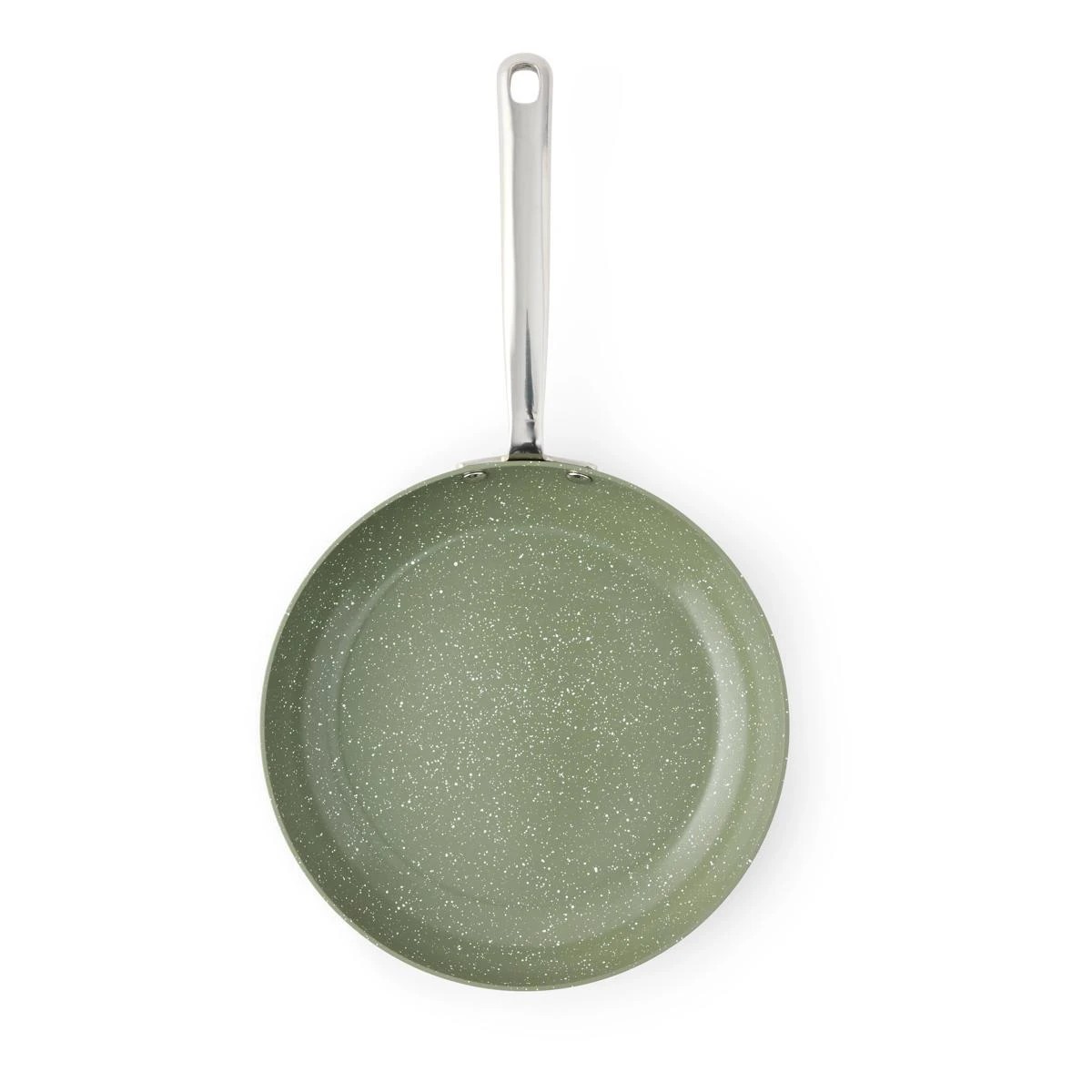 Anko 2 Pack Ceramic Coated Fry Pans - Green 2 of 5