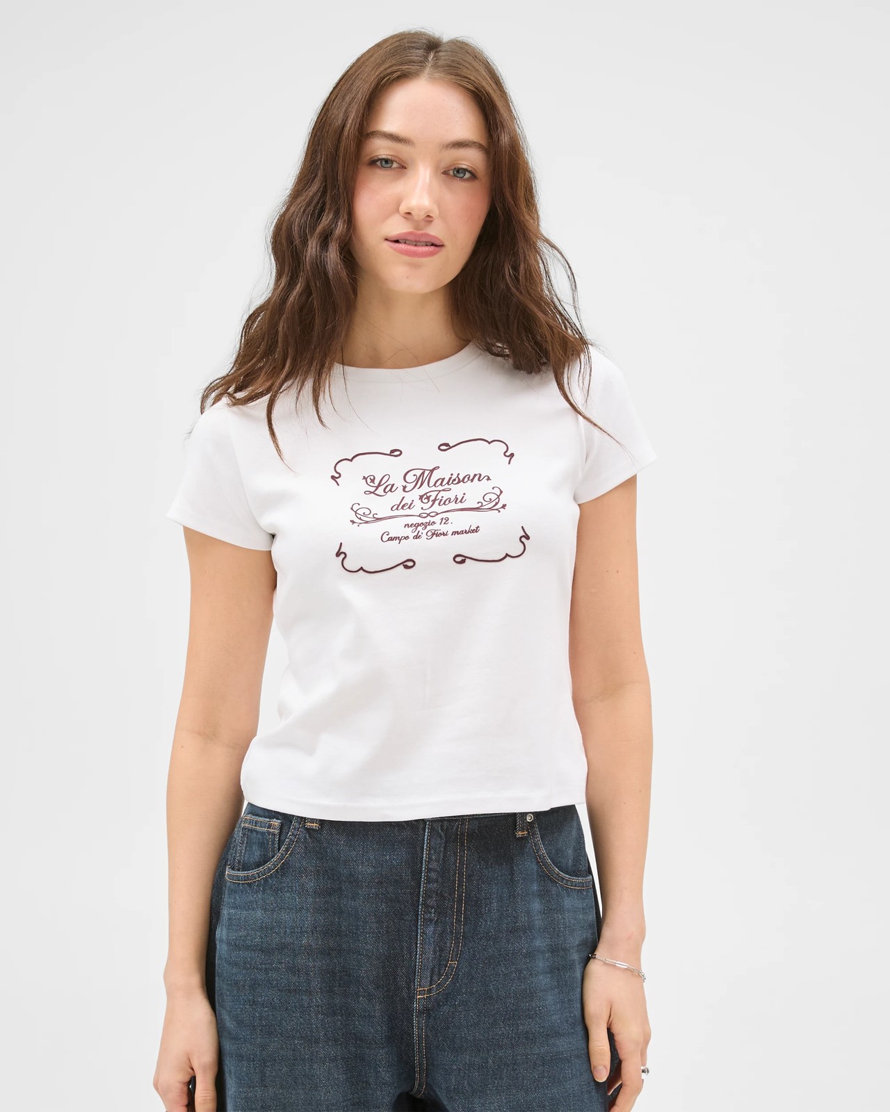 Lily Loves Australian Cotton Slim Fit T-Shirt - La Maison Dei Fiori 4 of 5
