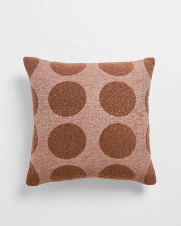 Senna Chenille Polka Dot Cushion