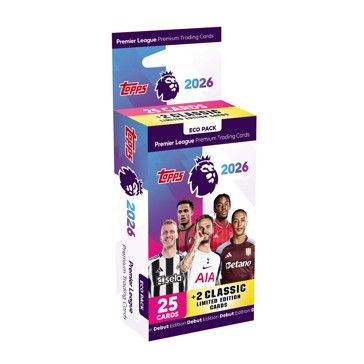 Topps Premier League 2026 Edition Trading Card Game Eco Pack - Assorted