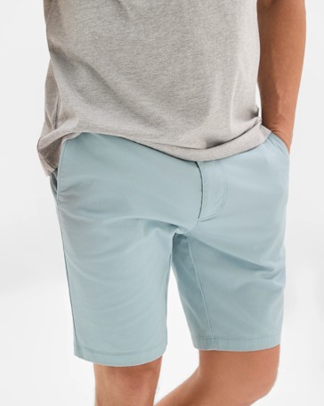 Australian Cotton Slim Chino Shorts