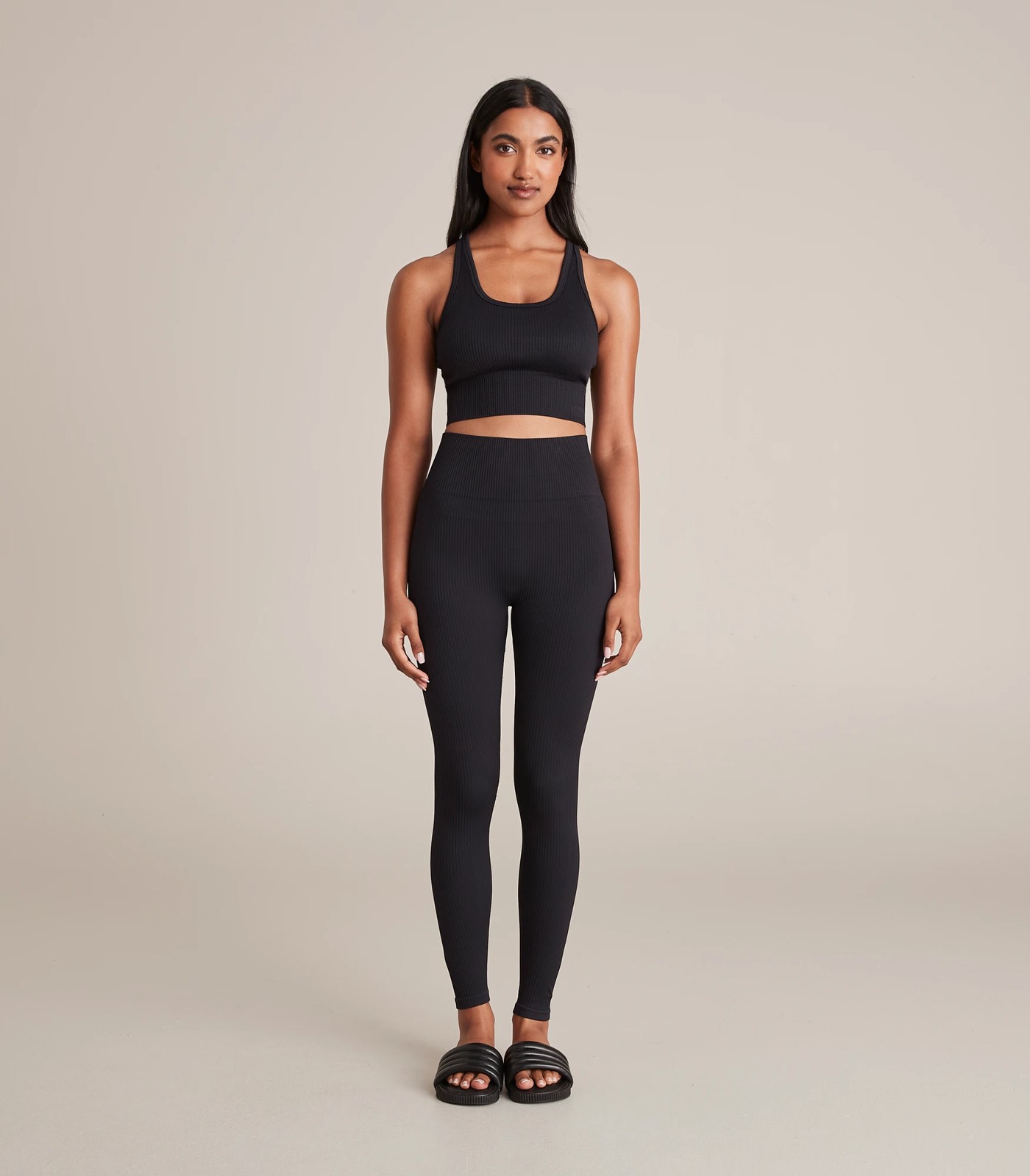 Active Seamfree Ribbed Full Length Tights | Target Australia