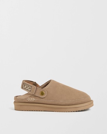Australian Design Yana Genuine Suede Leather Sling Scuffs
