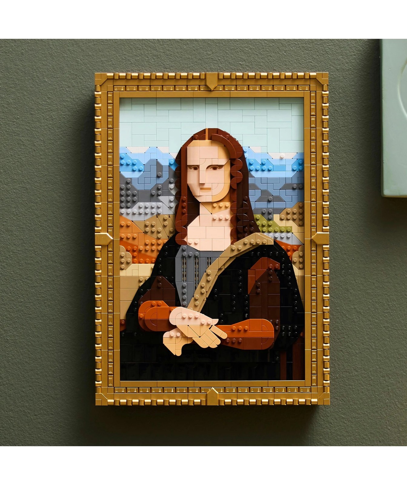 Mona lisa lego art sale