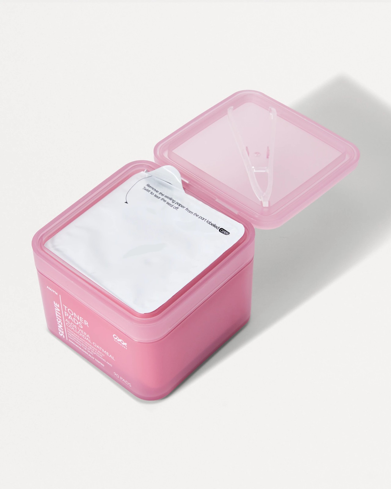 OXX Skincare 90 Pack AM/PM Sensitive Toner Pads - Aloe Vera and Colloidal Oatmeal 2 of 5