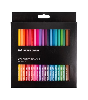 Paper Crane Kids 48 Coloured Pencils