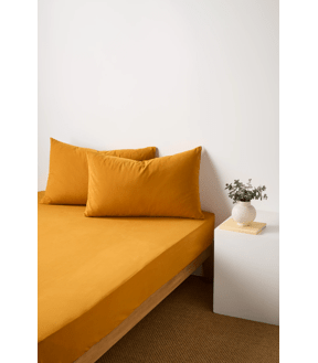 Arlo Cotton Stonewash Fitted Sheet