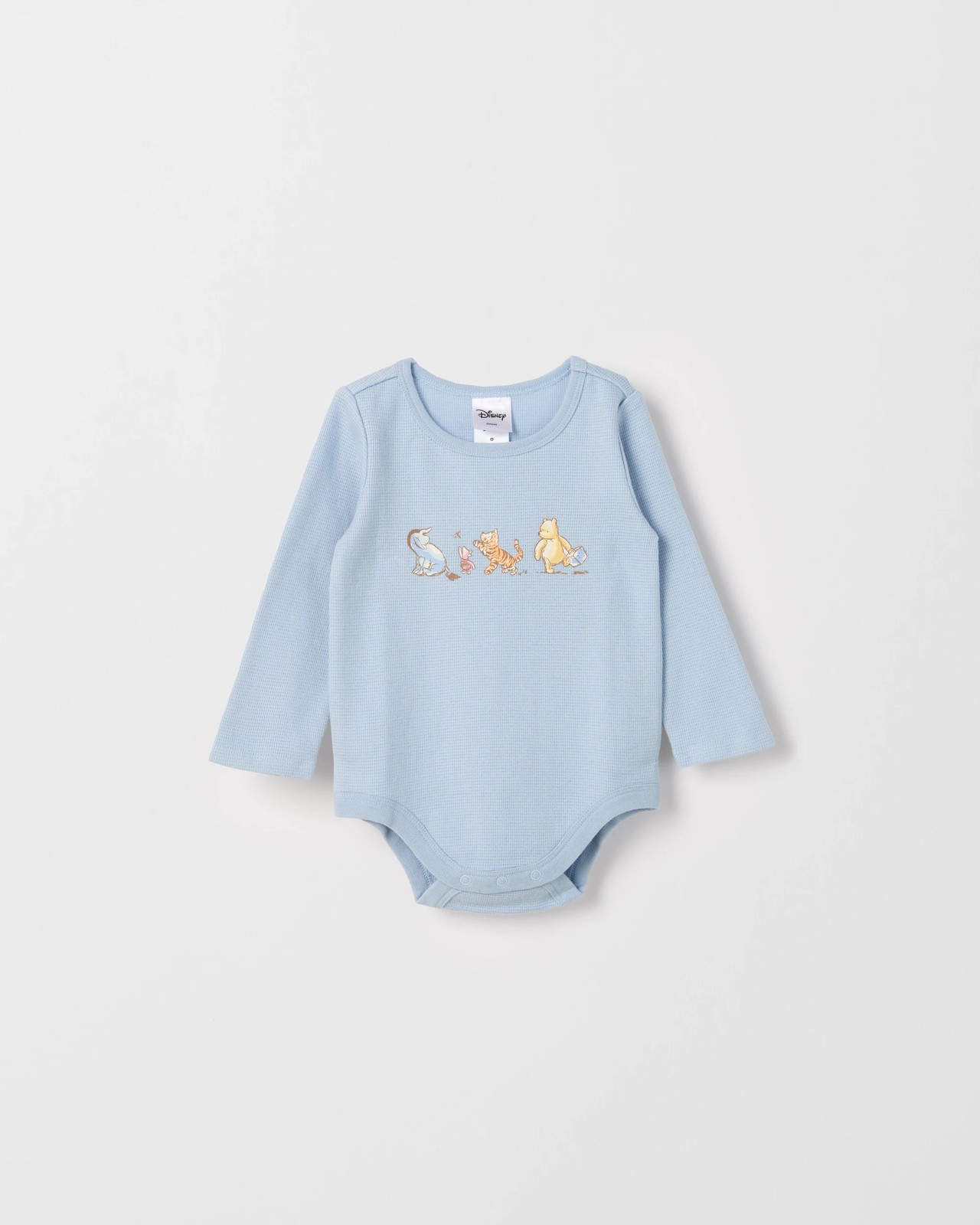 Disney Winnie The Pooh Australian Cotton 2 Pack Baby Bodysuits 2 of 4