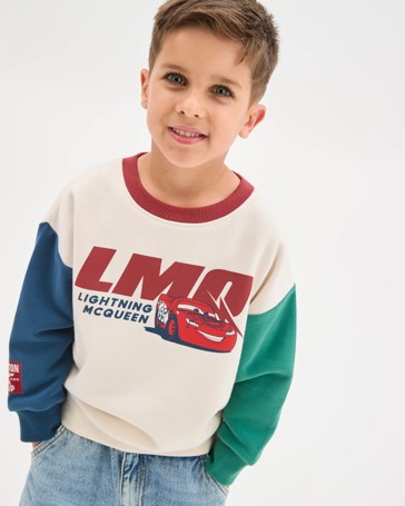 Disney Pixar Cars Australian Cotton Blend Sweat Top