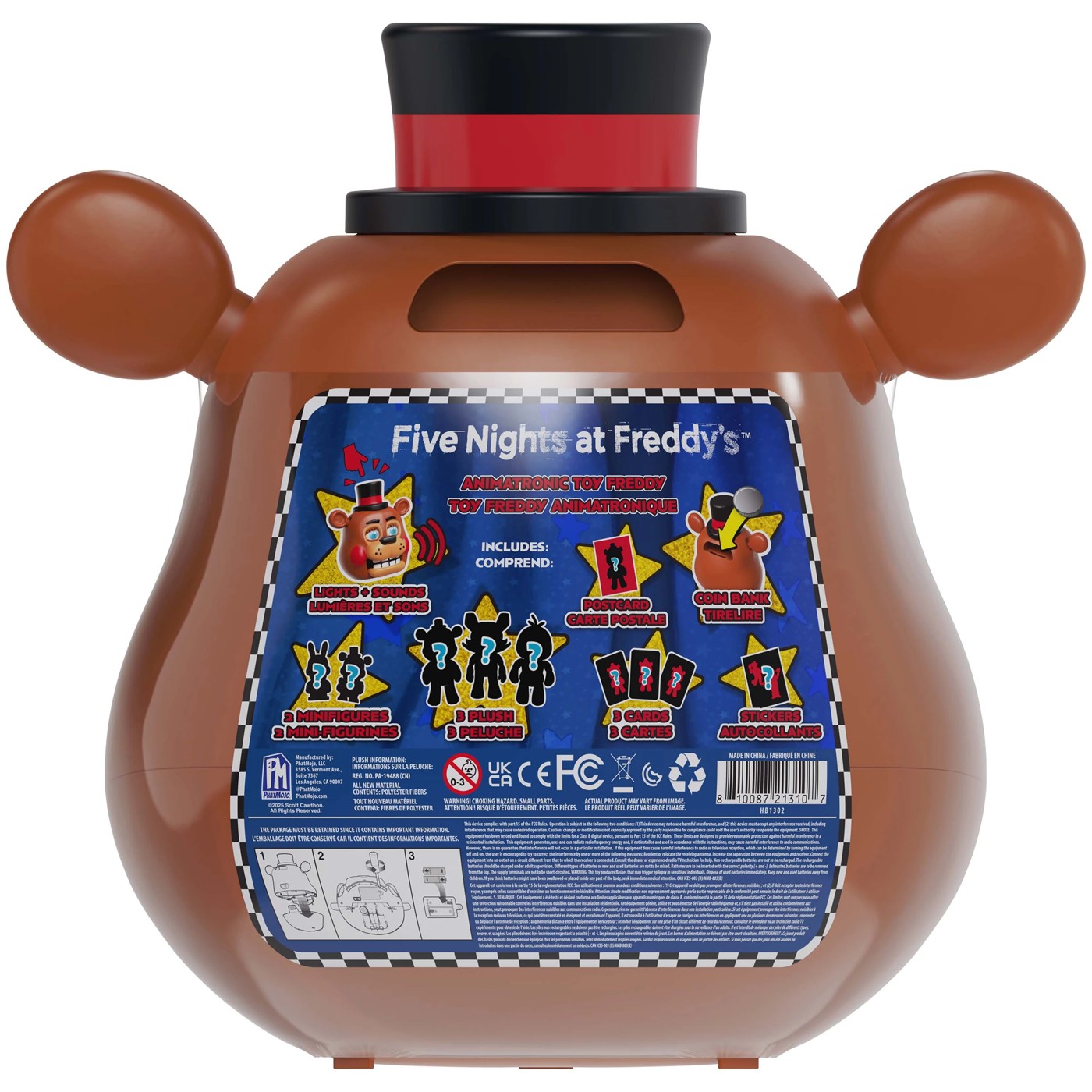Five Nights at Freddy’s Toy Freddy Collector Bundle Series 2 3 of 5