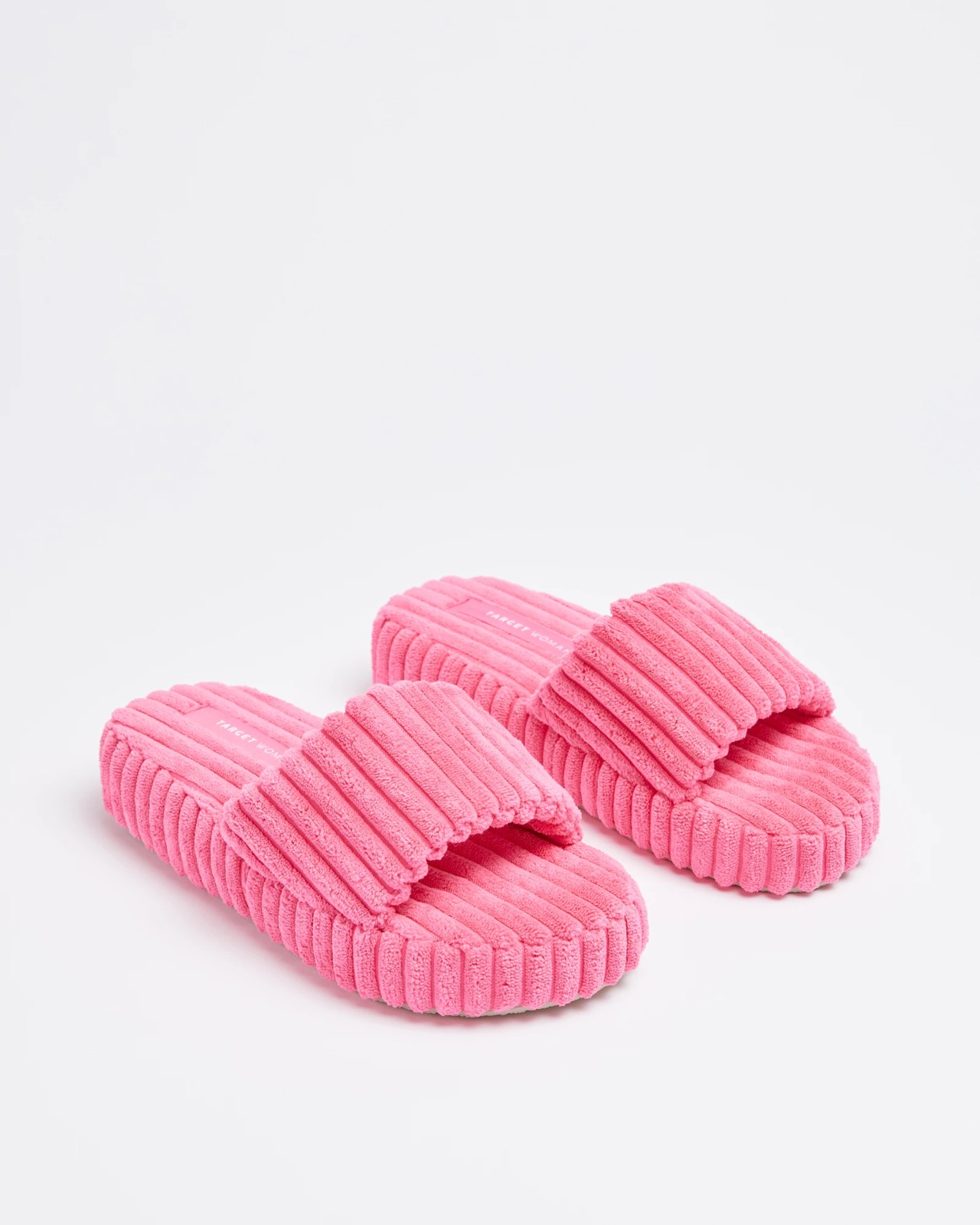 Pink slippers hot sale target