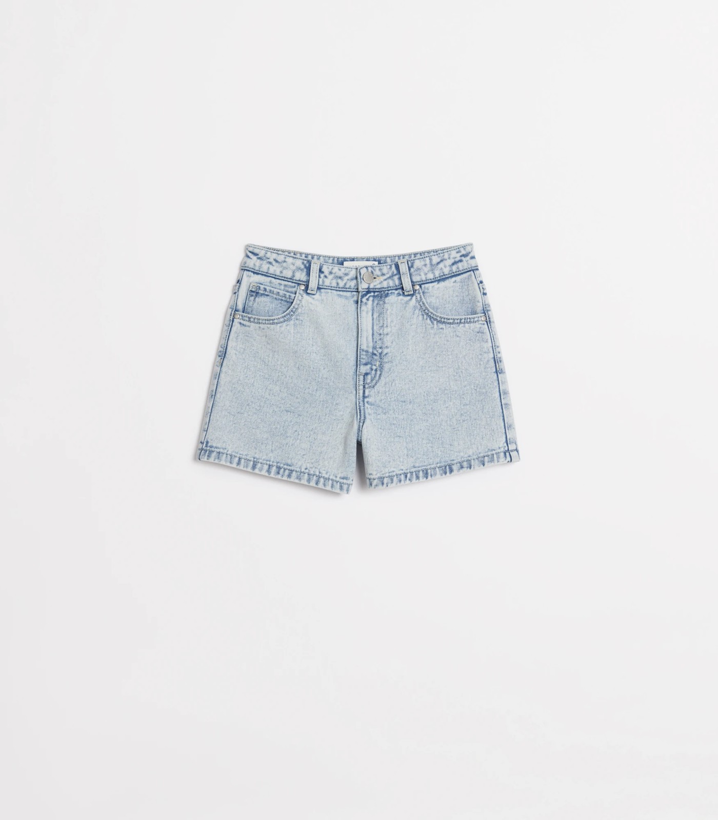 Denim Shorts Light Blue Target Australia