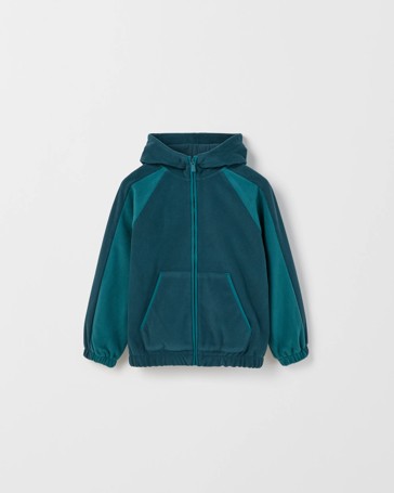 Polar Fleece Zip Through Hoodie