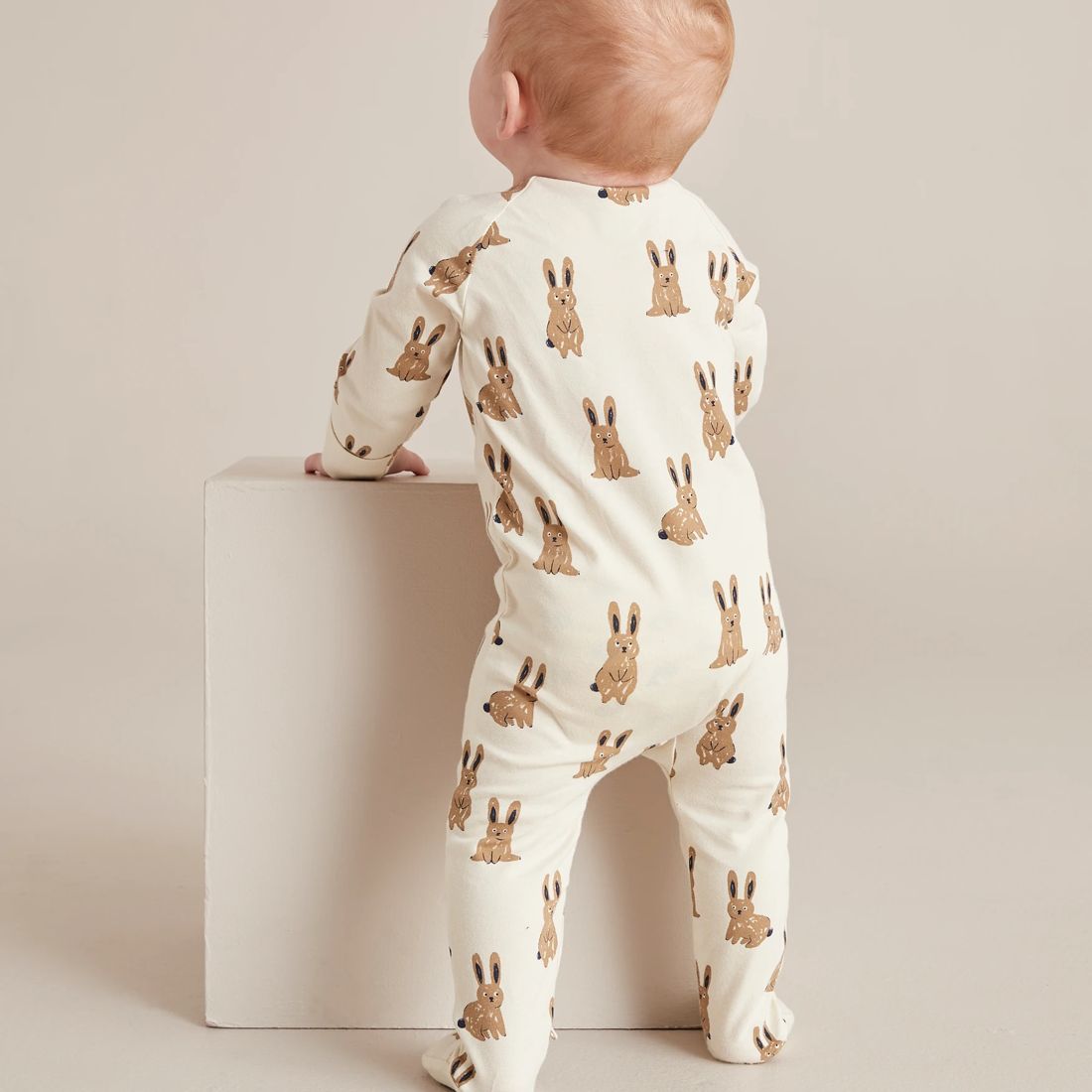 Baby Organic Cotton Print Zip Coverall Target Australia