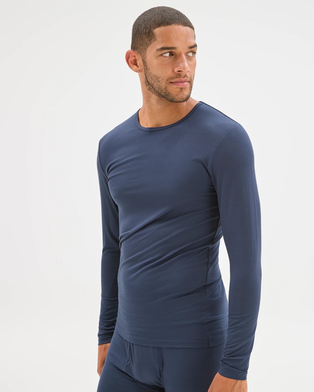 Maxx Heat Innovation Long Sleeve Thermal Top - Navy 3 of 6