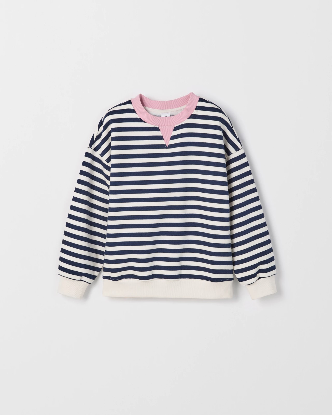 Australian Cotton Blend Striped Jumper 2 of 2