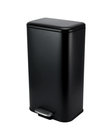 Anko 30L Pedal Bin - Black