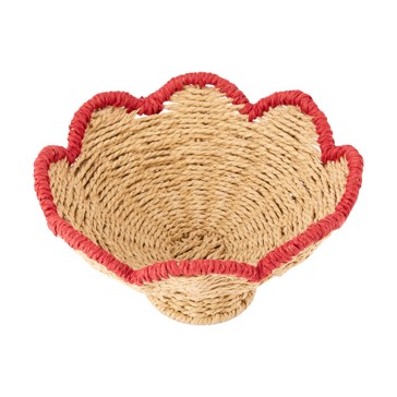 Red Edge Woven Bowl - Anko