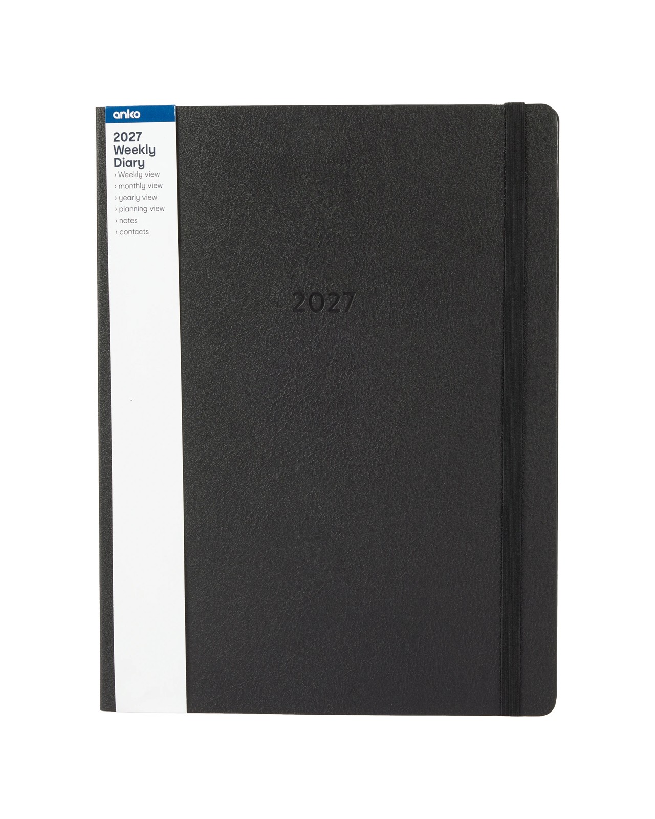 Anko 2027 Weekly Diary - Black 5 of 6