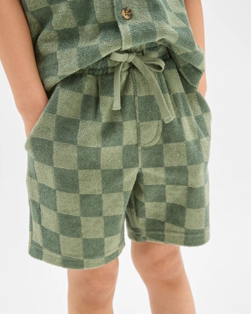 Australian Cotton Blend Terry Volley Shorts