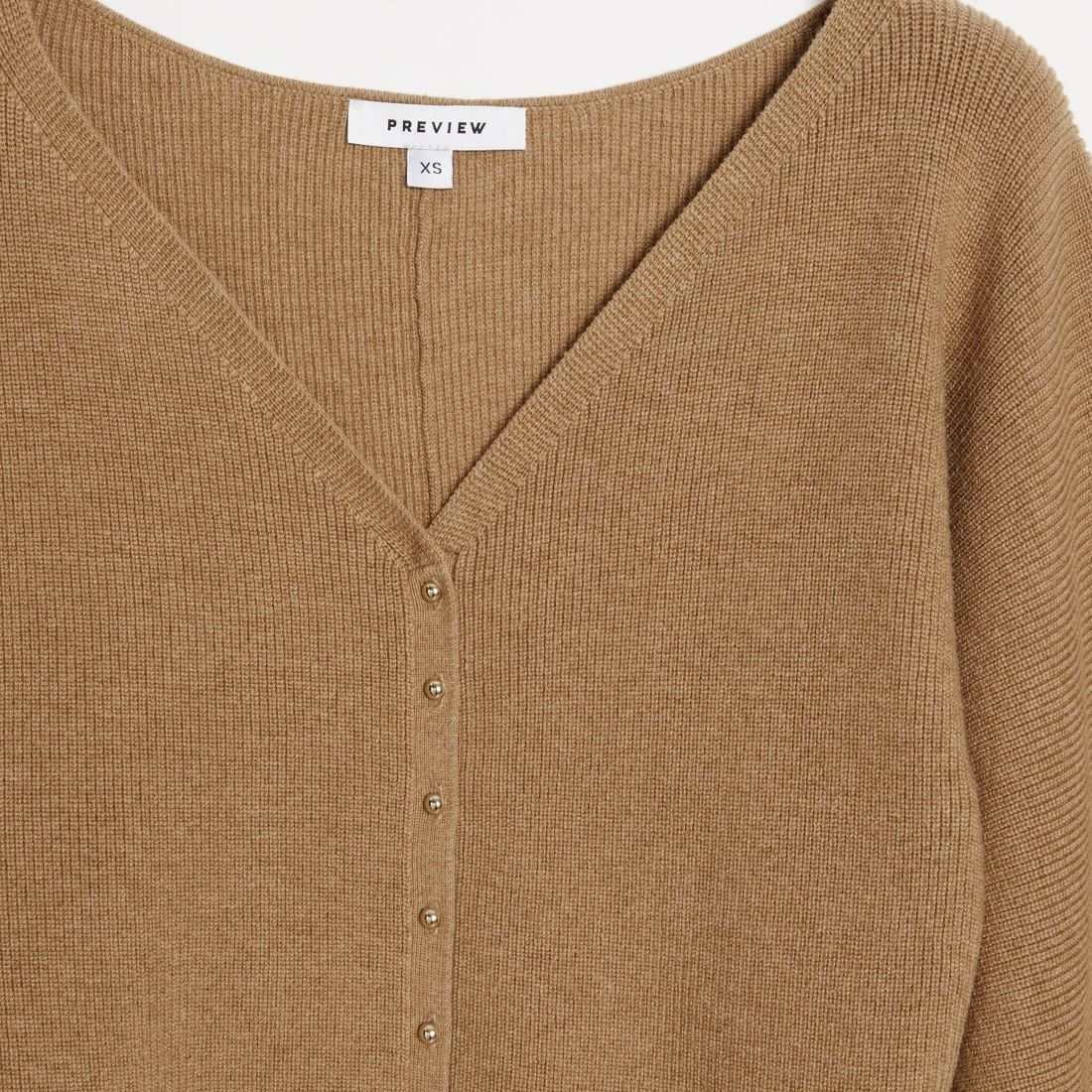 Preview VNeck Puff Sleeve Knit Cardigan Target Australia