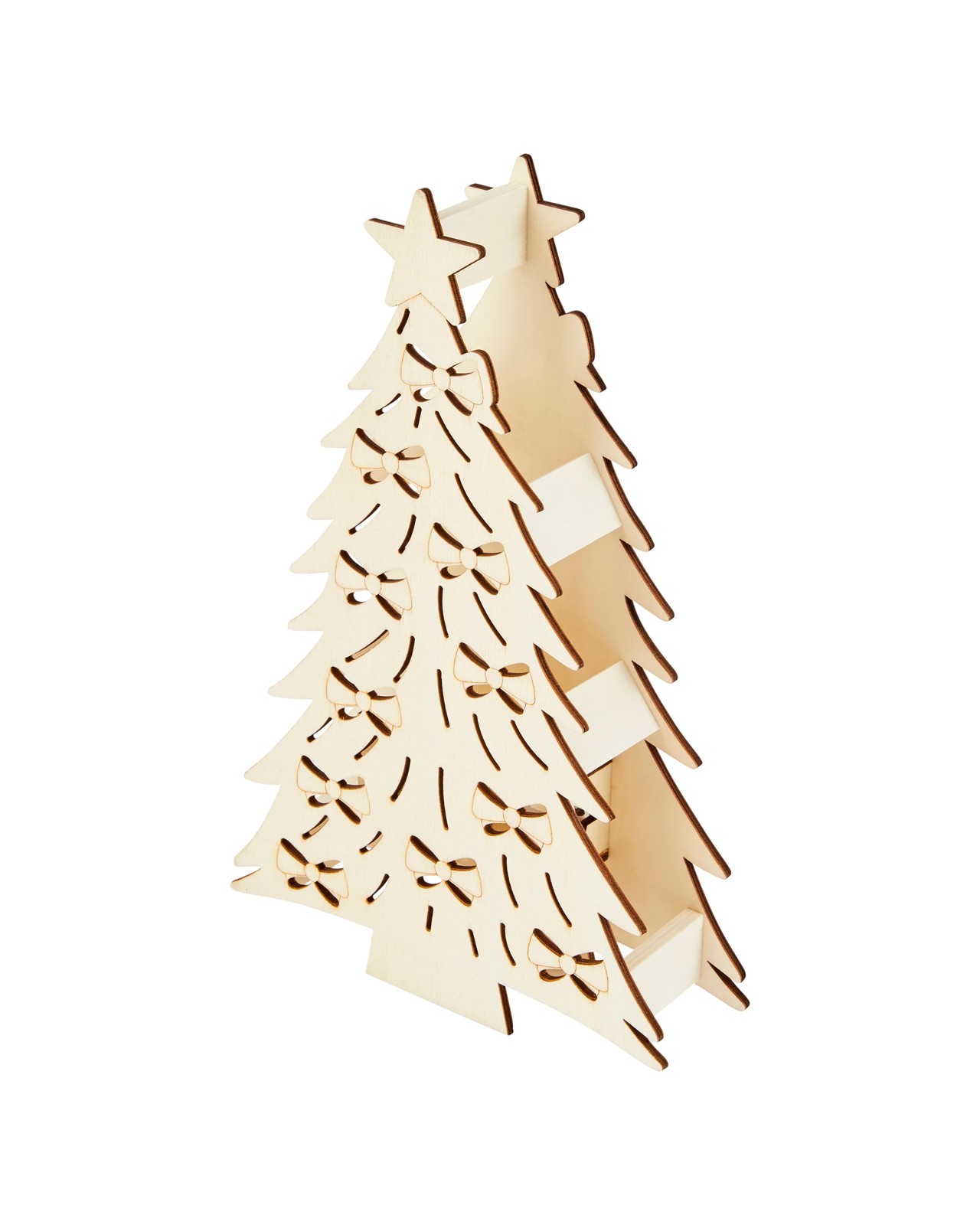 Anko Craft Wood Blank LED Christmas Tree 2 of 6