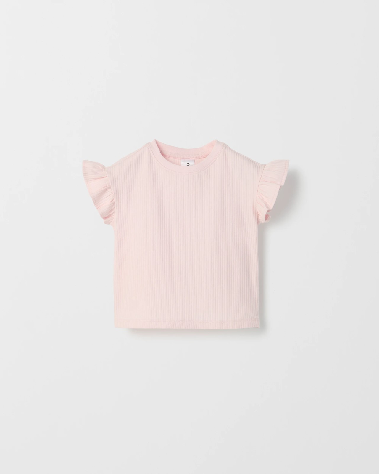 Baby Organic Cotton 3 Pack Ruffle Sleeve T-Shirts 3 of 6