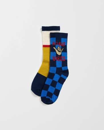Maxx 2 Pack Kids Casual Crew Socks