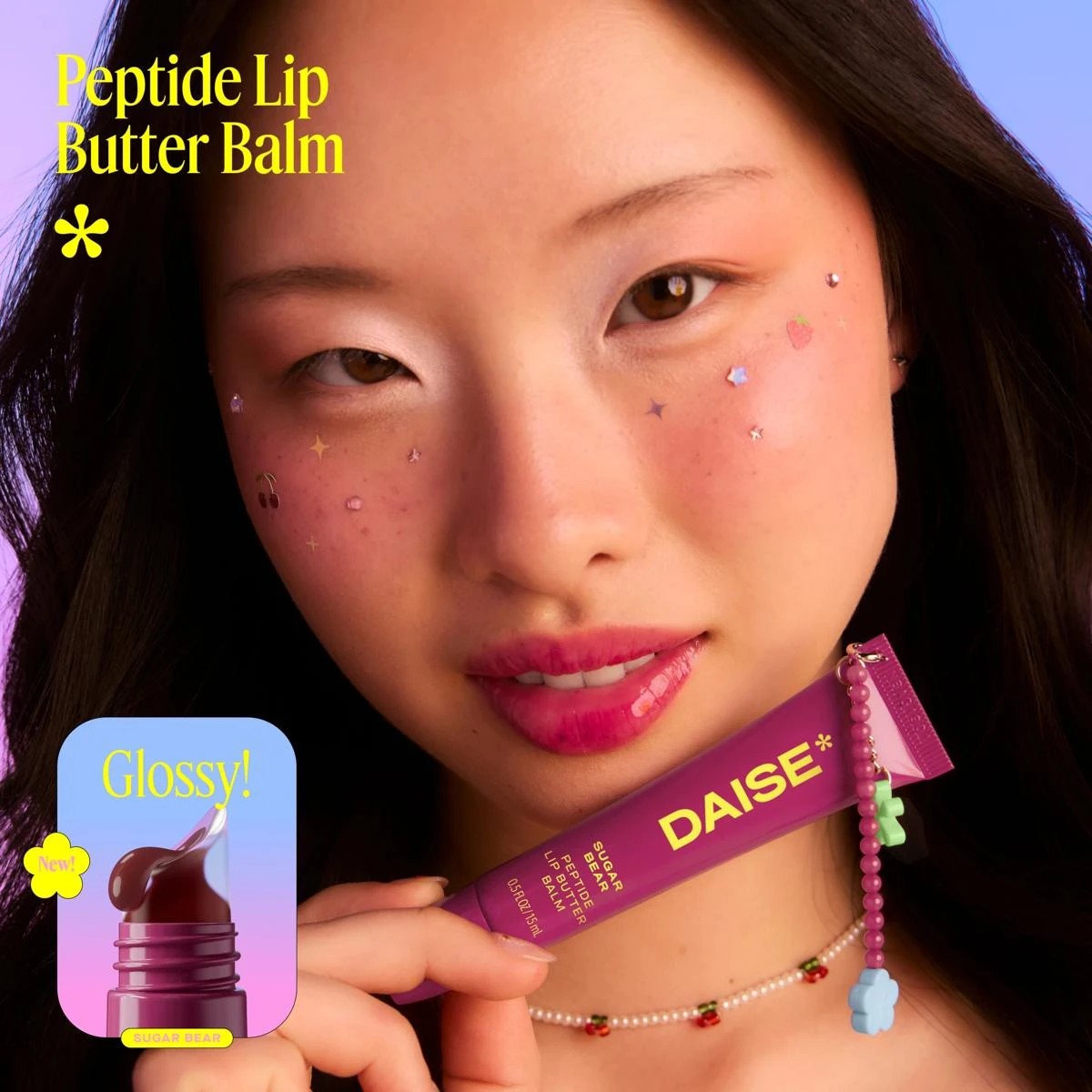 DAISE Peptide Lip Butter Balm 15ml - Sugar Bear 3 of 6