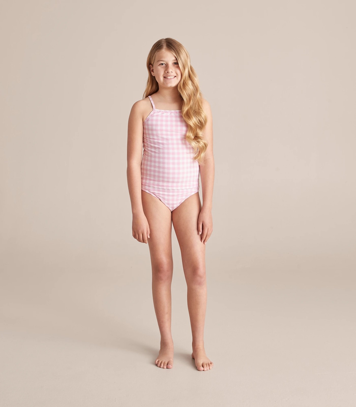 2 Piece Gingham Swim Set 6 of 6