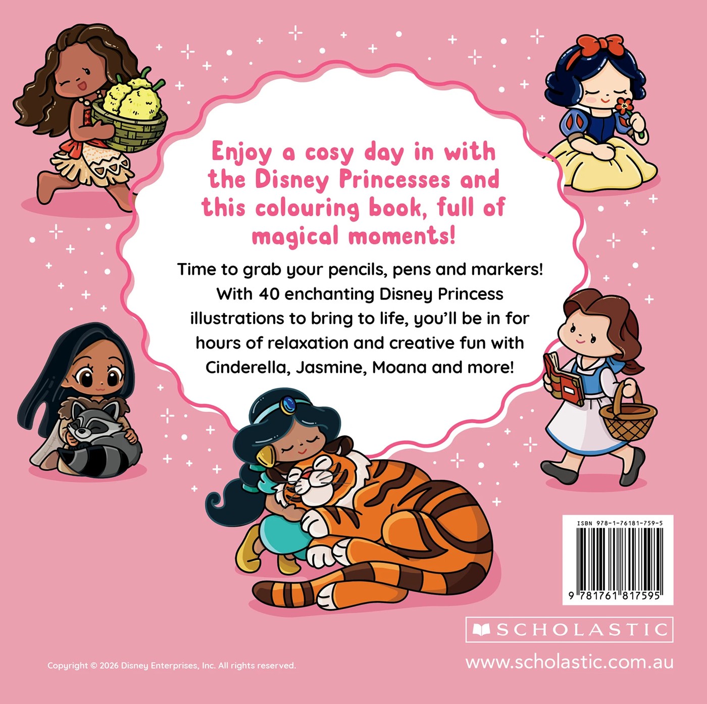 Disney Princess: Cosy Princess Colouring Book 5 of 5