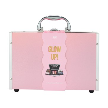 51 Piece Beauty Train Case, Glow Up! - OXX Cosmetics
