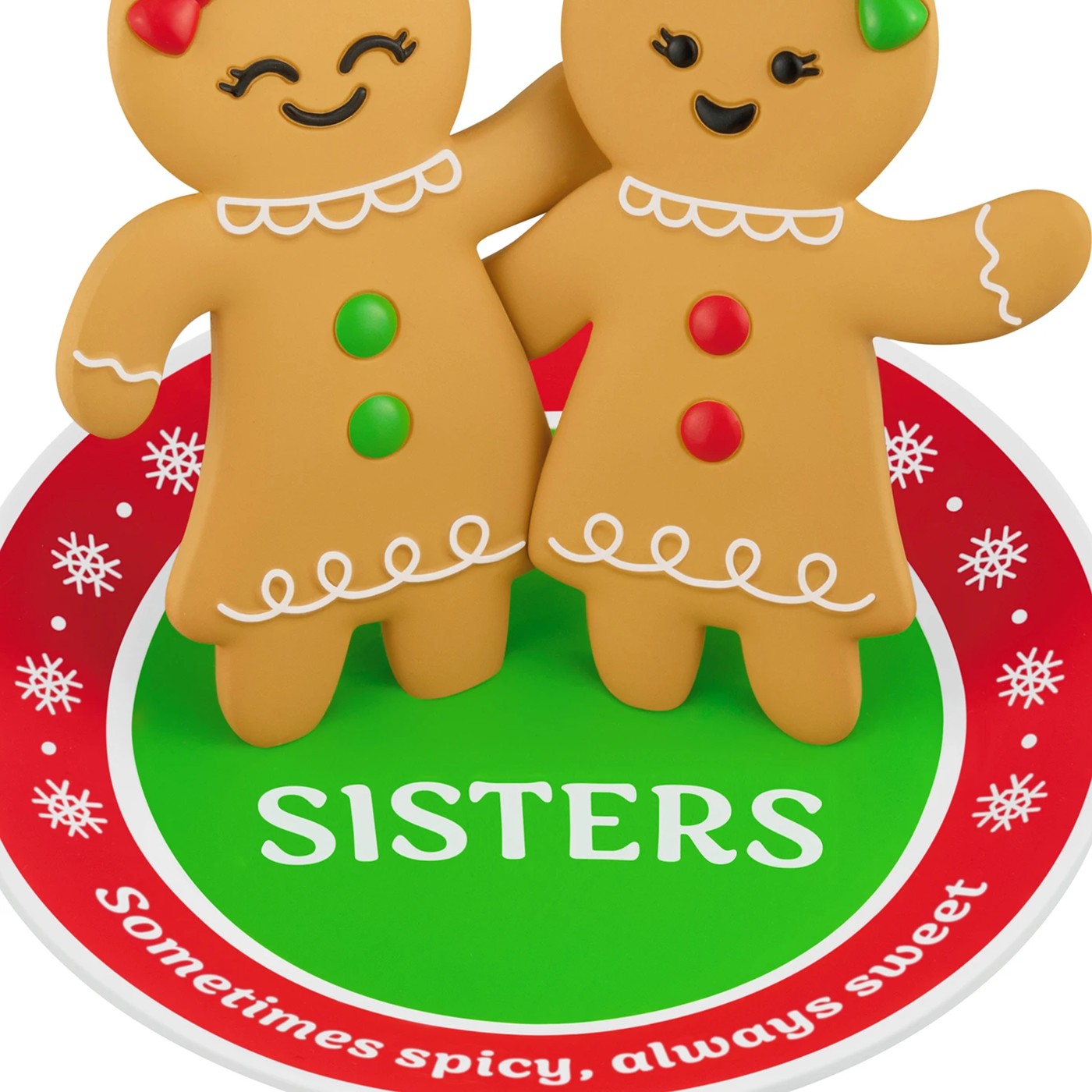 Hallmark Keepsake Sweet And Spicy Sisters Christmas Tree Ornament 4 of 5