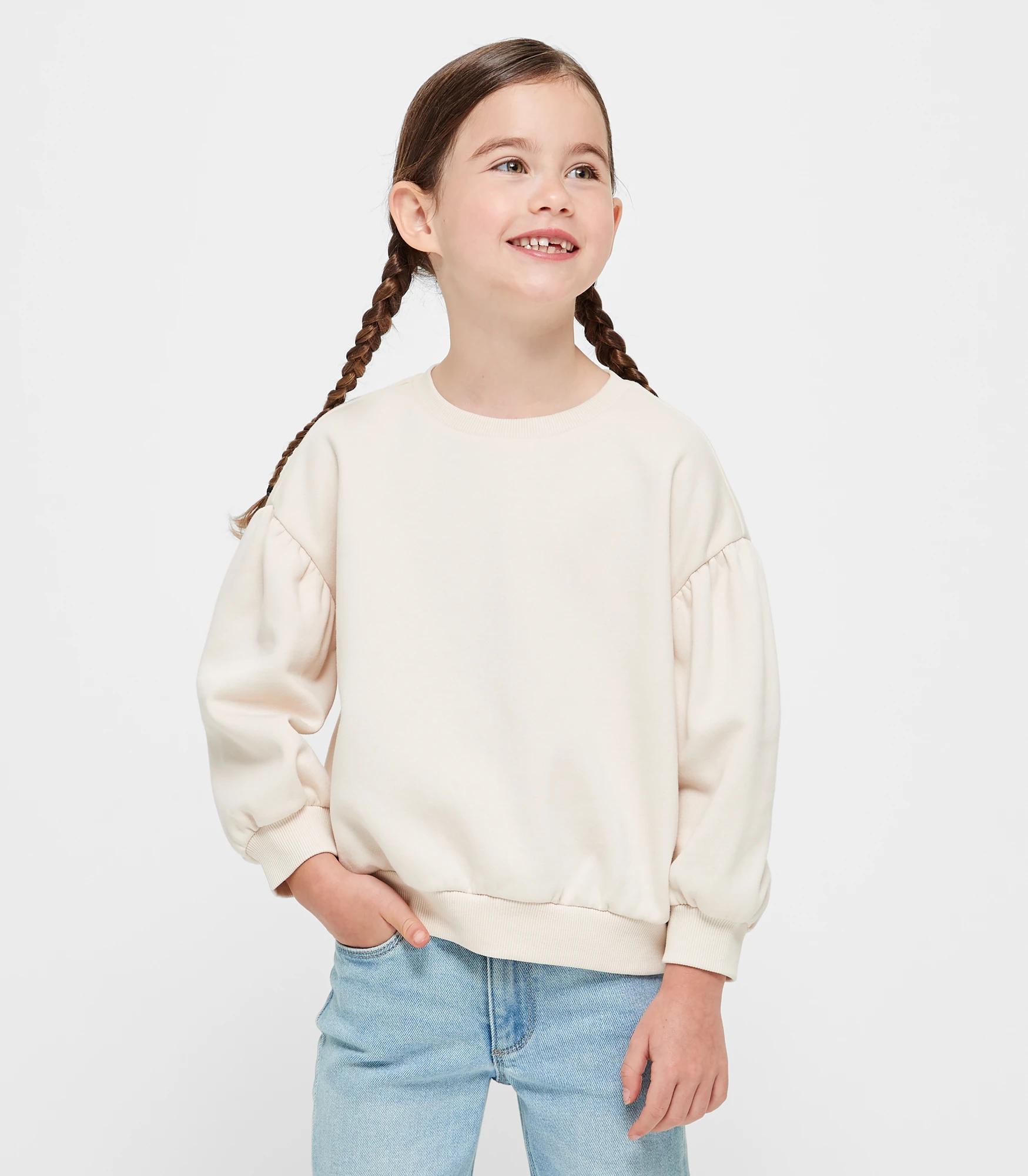 Balloon Sleeve Jumper Cream Target Australia