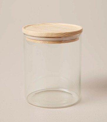 Flinders 1100ml Round Glass Canister