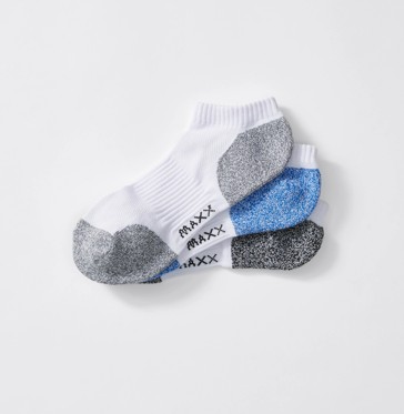 Maxx 3 Pack Performance Liners - White