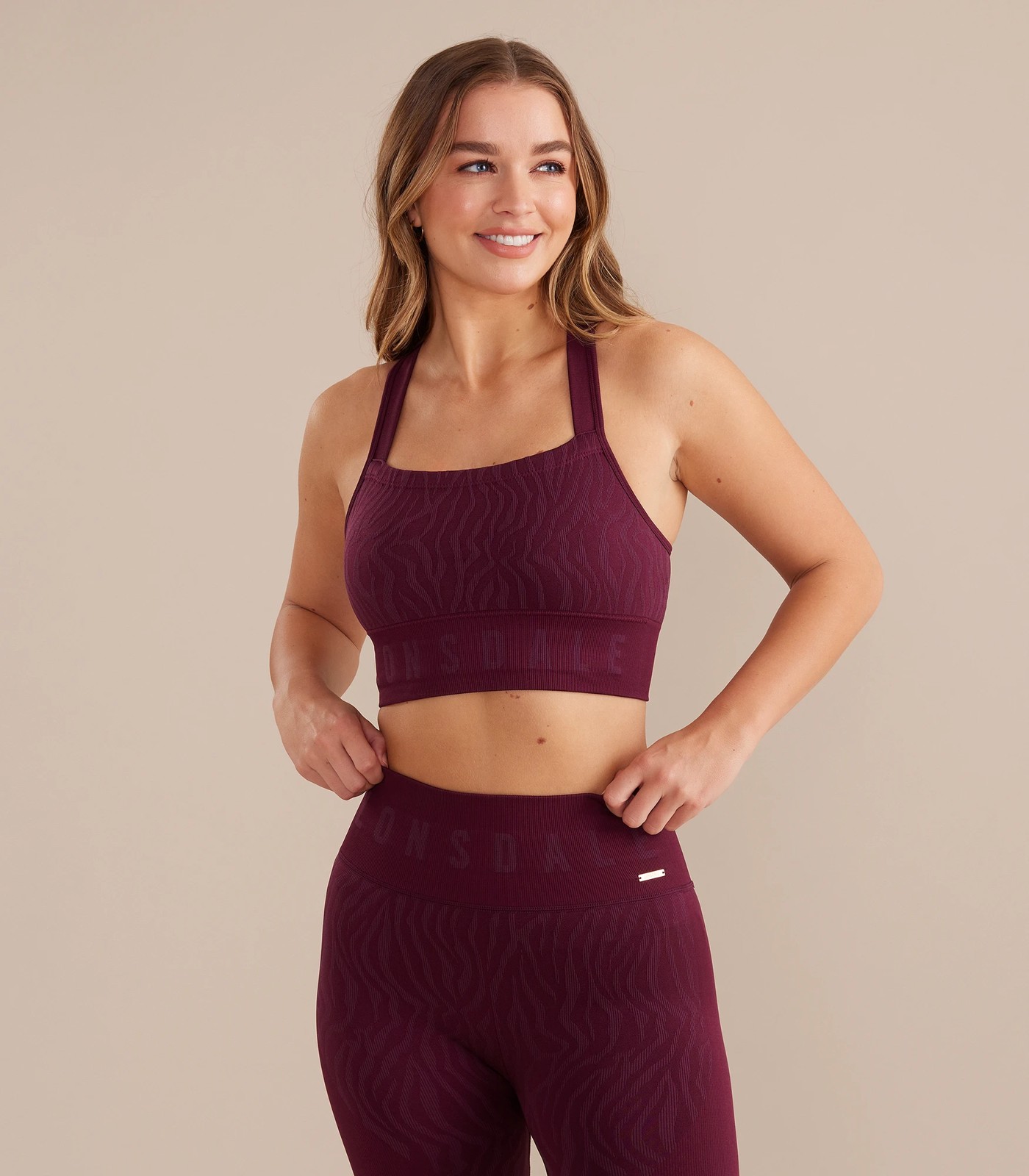 Lonsdale London Leeds Sports Crop Top