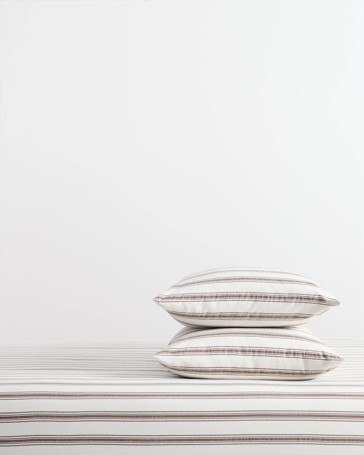 Arlo Stonewash Cotton Stripe Standard Pillowcases 2 Pack