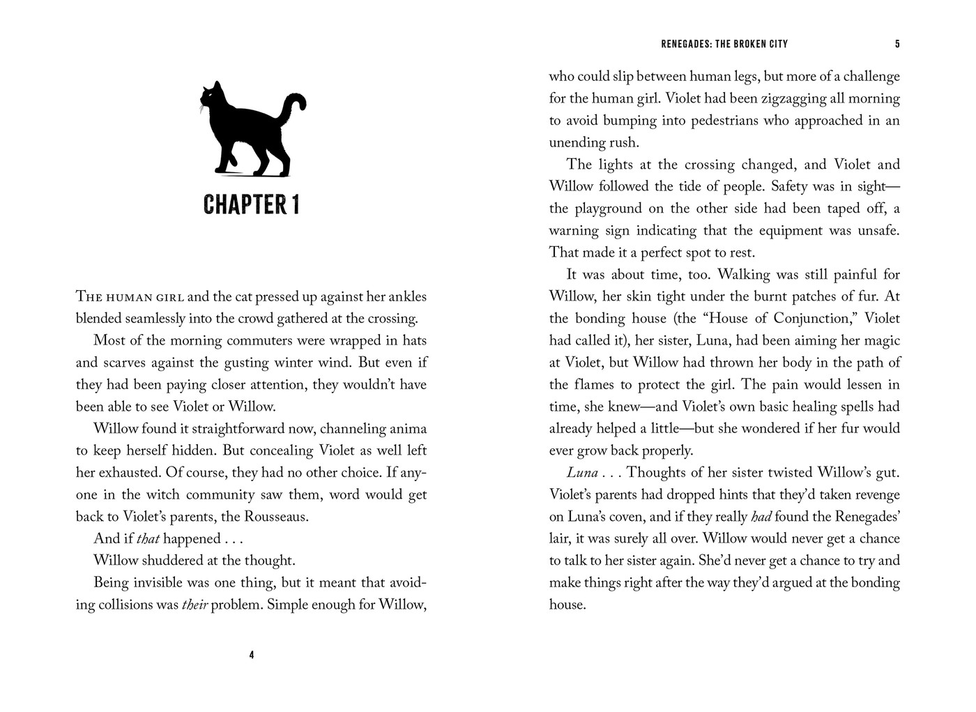 Renegades: The Broken City by Erin Hunter - Book 2 2 of 3