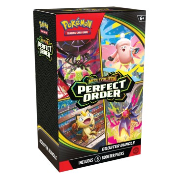 Pokemon TCG: Mega Evolution—Perfect Order Booster Bundle - Assorted