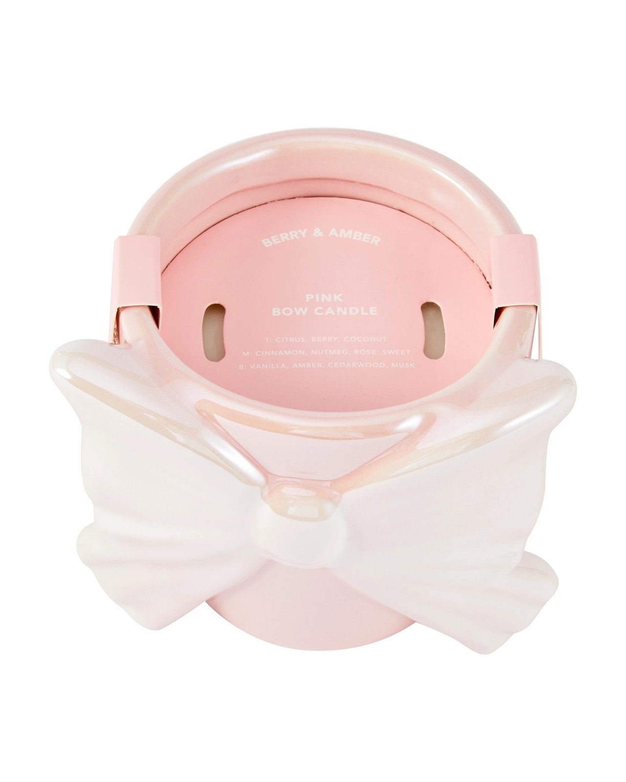 Anko Pink Bow Candle 4 of 5