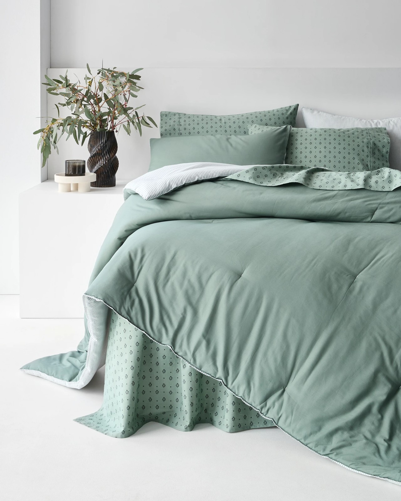 Hampton Comforter Set - Agave Green 2 of 6